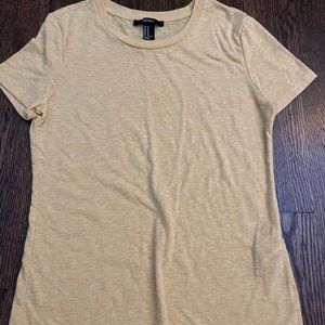 forever 21 yellow shirt